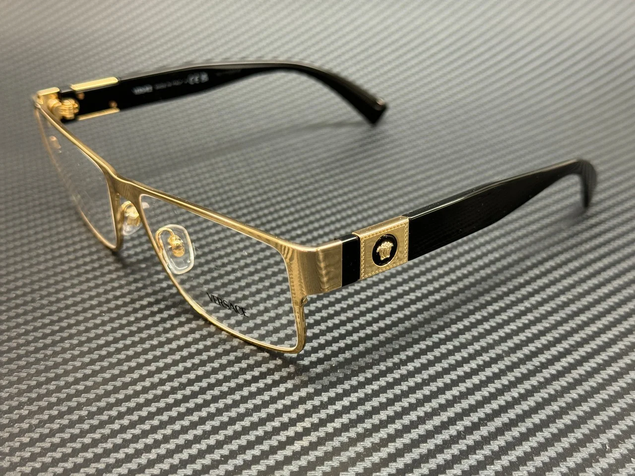 VERSACE VE1274 1002 Gold Black Men 1